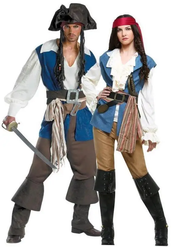 

Caribbean Captain Cosplay Costume Pirate Style Halloween Party Women's Traditional Costume Custom-Made Quality Chinese Manufa...