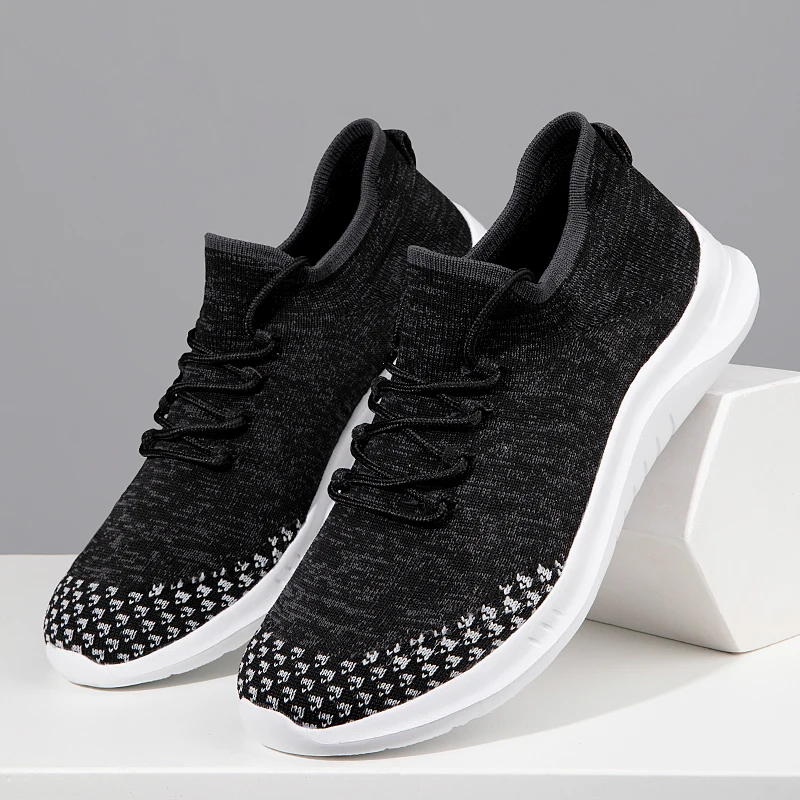 

Men Sports Shoes Summer New Soft Mesh Wear-Resistant Flat Casual Shoes 2025 Fashion Daily Wear Comfortable Casual Walking Shoes