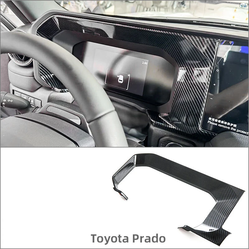 

For Toyota Prado LC250 Instrument Panel Decoration Sticker Odometer Instrument Frame Interior Accessories
