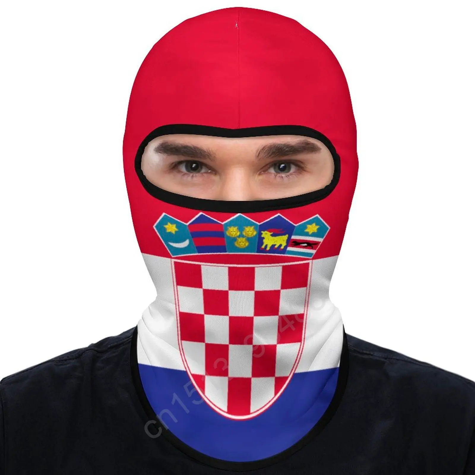 Croatia Cycling Cap Quick Dry Headband Head Scarf Running Hat Bandana Ciclismo Wind Sunscreen Dustproof CS Masked Hood Caps