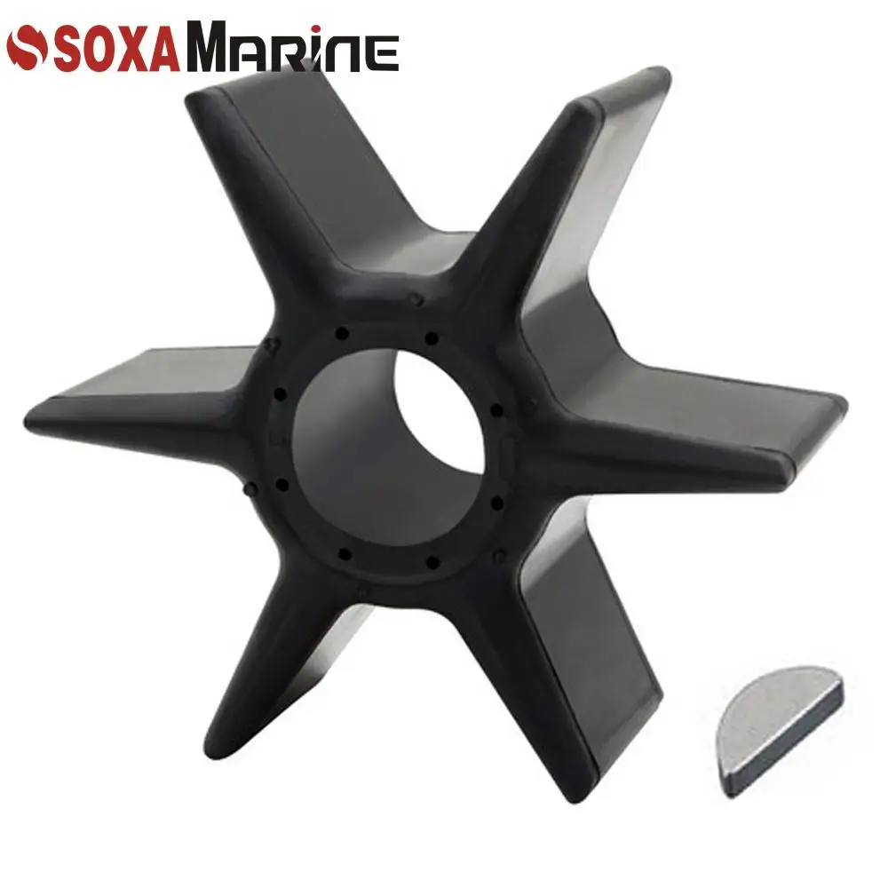 6CE-44352-00 Water Pump Impeller With Key For YAMAHA 200 225 250 300 HP 4 Stroke Outboard 6CE-44352-00-00