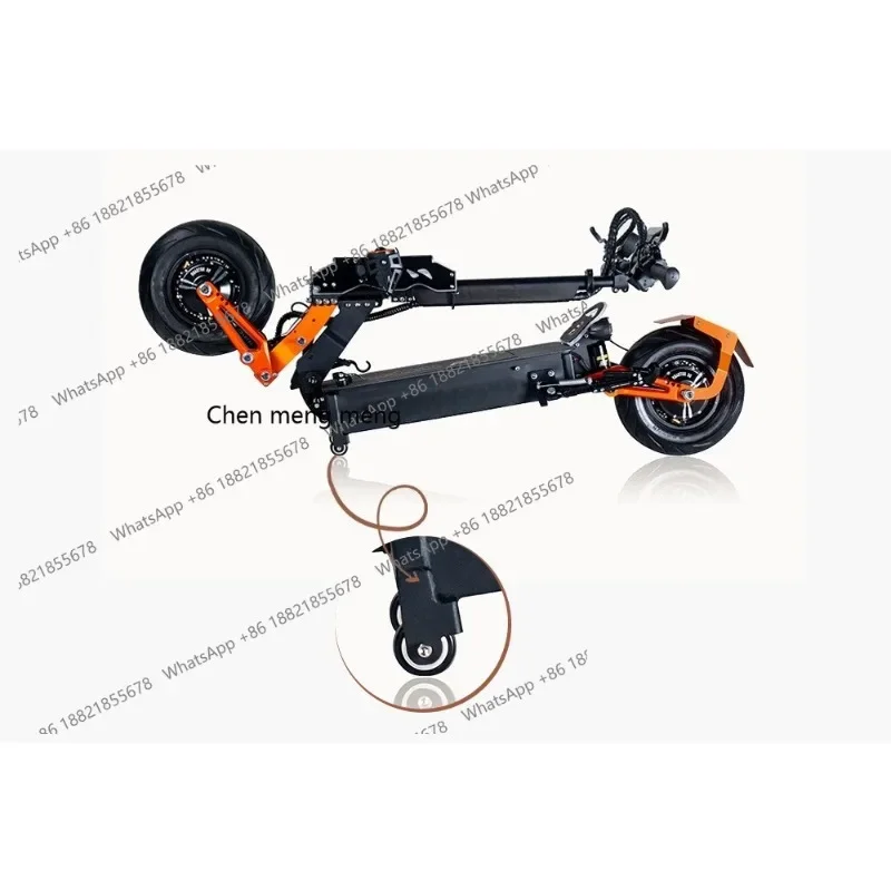 وصول جديد عمر البطارية الطويل 5000 واط سكوتر كهربائي 48 فولت #4