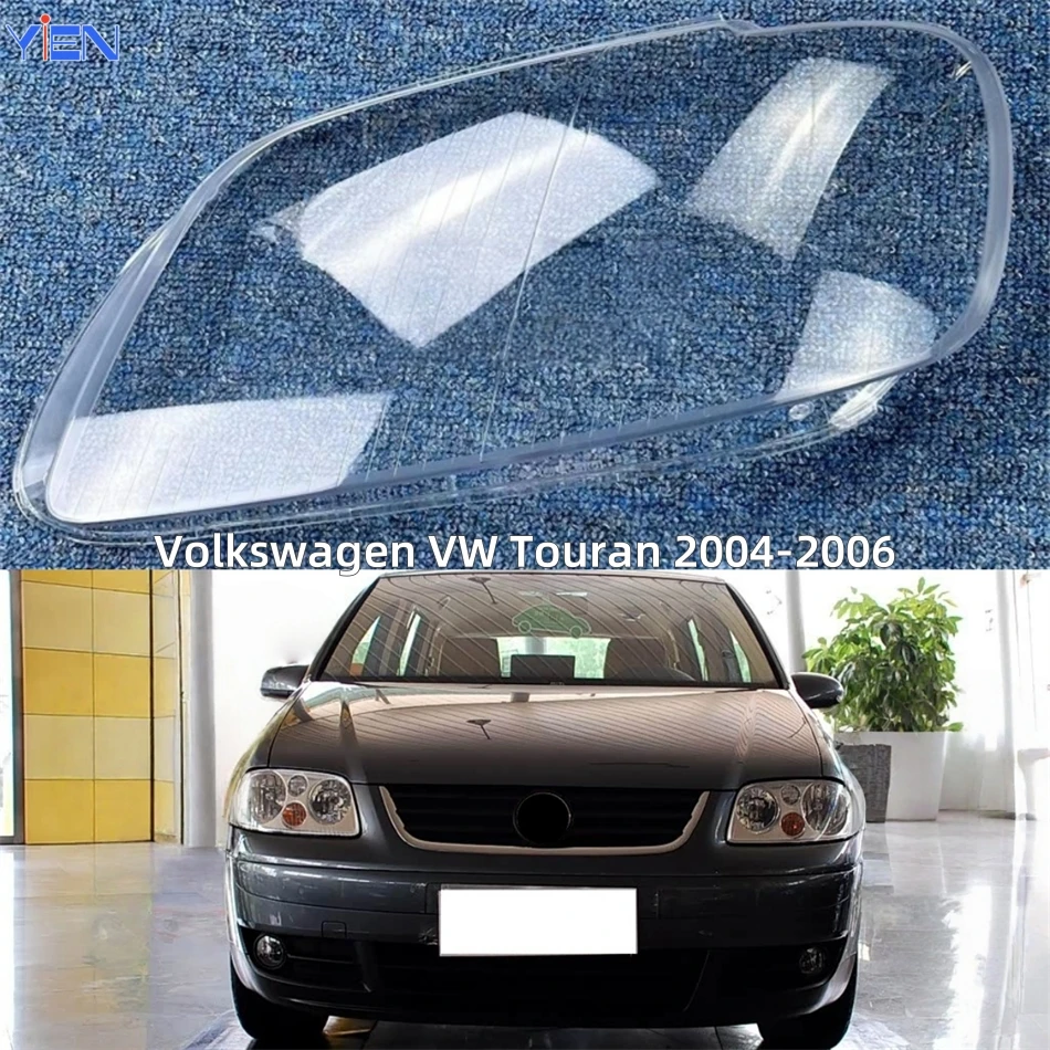 

For Volkswagen VW Touran 2004 2005 2006 Auto Accessory Auto Shell Cover Glass Lens Car Front Headlight Lens Cover Lights Shell
