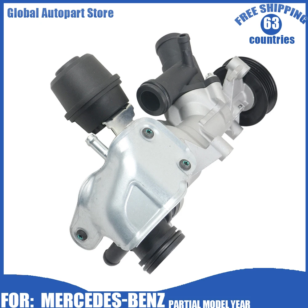 

Para Auto New Water Pump 2702000800 2702000000 A2702000401 A2702000007 For Mercedes-Benz CLA MB 250 GLA 45 turboMB 1.6 2.0 Car