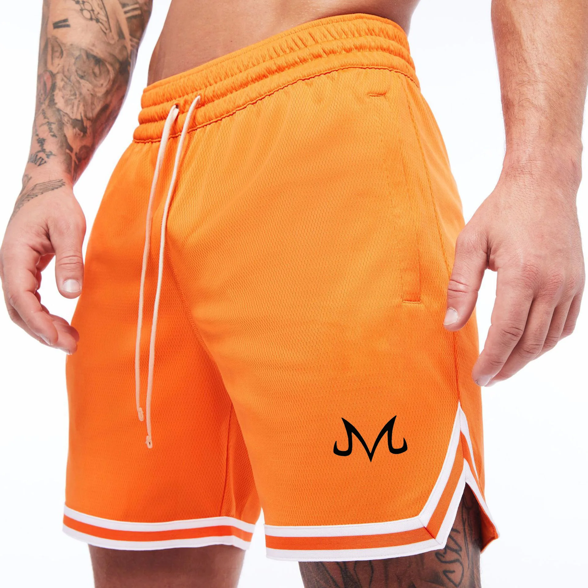 Summer Men\'s Classic Sports Shorts Gym Fitness Training Shorts Basketball Running Beach Quick Drying Shorts