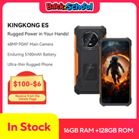 Cubot KingKong ES Ultra-thin Rugged Android Smartphone, 16GB RAM(6GB+10GB), 128GB ROM, 6.56\