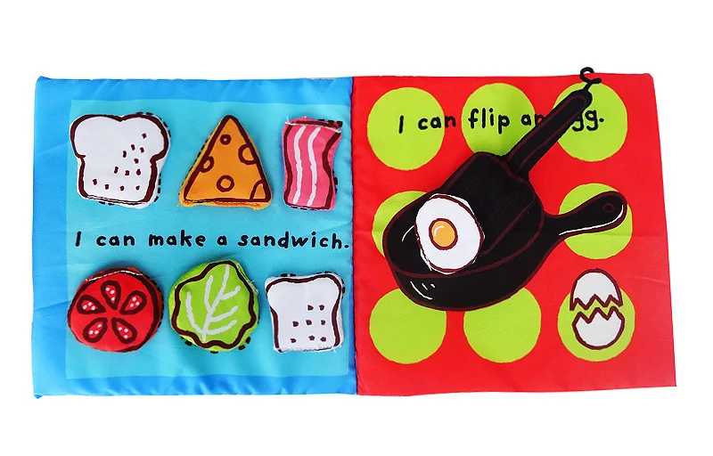 Educational Baby Toys Infant Kids Early Development Cloth Books Vehicle Animals Learning Unfolding Activity Books Gift DS19