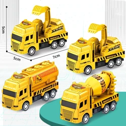 Engineering Vehicles Toys Car Model Forklift Toy Vehicle Cement Mixer Car Models Mini Car Children's Gift  Racing Cars Toy