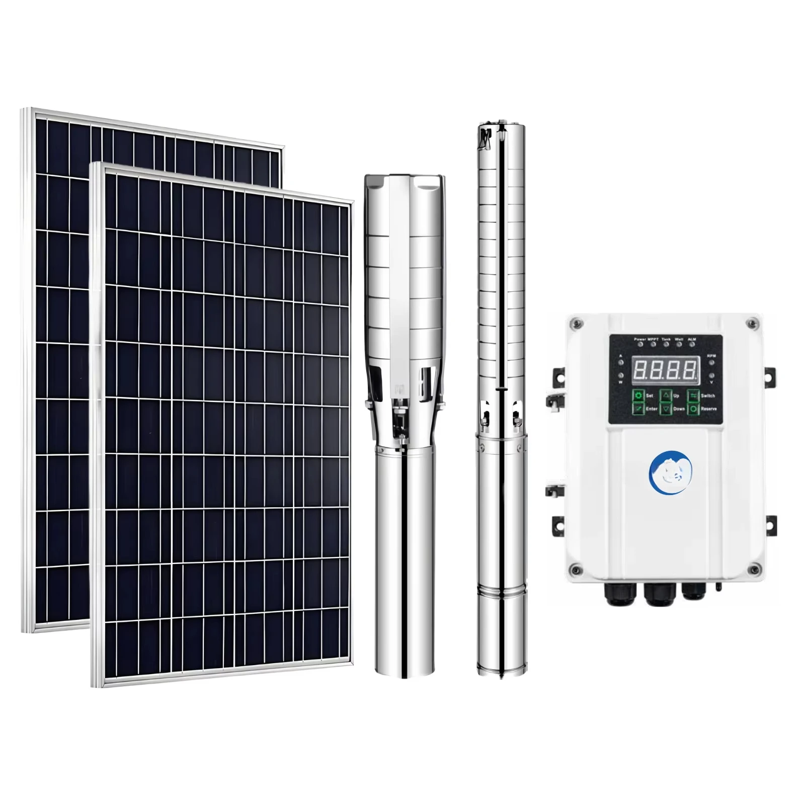 1HP 2HP 3HP 4HP 5HP 6HP 7HP 8HP 9HP 10HP مضخة المياه بالطاقة الشمسية مضخة الآبار الشمسية تيار مستمر