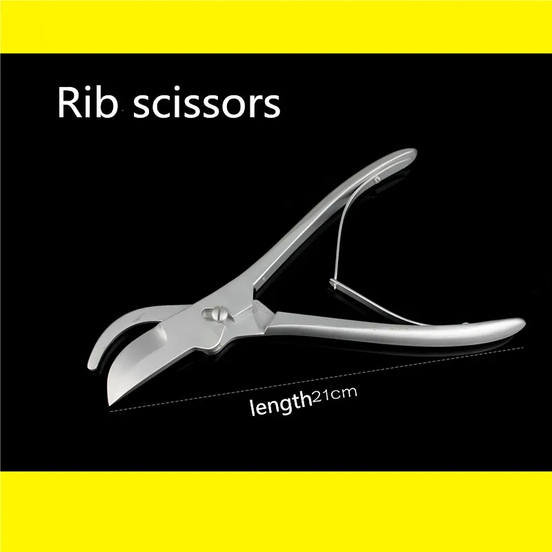 

orthopaedics chest Surgery surgical instrument medical Semicircle Crescent shape Rib scissor stainless steel bone biting forceps