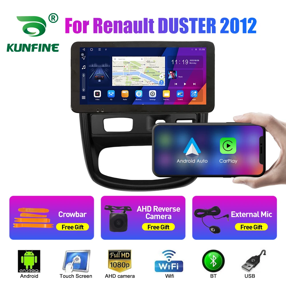 

Car Stereo for Renault DUSTER 2012 Octa Core Android 10.0 Car DVD GPS Navigation Player Deckless Radio Multimedia