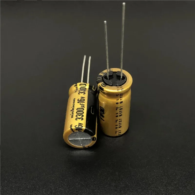

5 шт./20 шт. NICHICON FW серии 12,5x25 мм 16 В 3300 мкФ Hi-Fi DIY аудио конденсатор