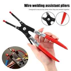 New Wire Welding Clamp Universal Car Vehicle Soldering Aid Pliers Hold 2 Wires Innovative Auto Repair Tool Hand tools Plier