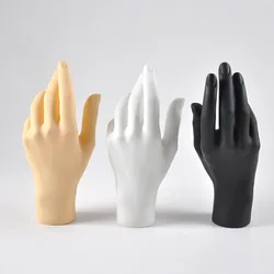 Female Mannequin Hand Model Plastic Hand Figurines Jewelry Ring Display Model Gloves Display Hand Stand Model Home Decoration