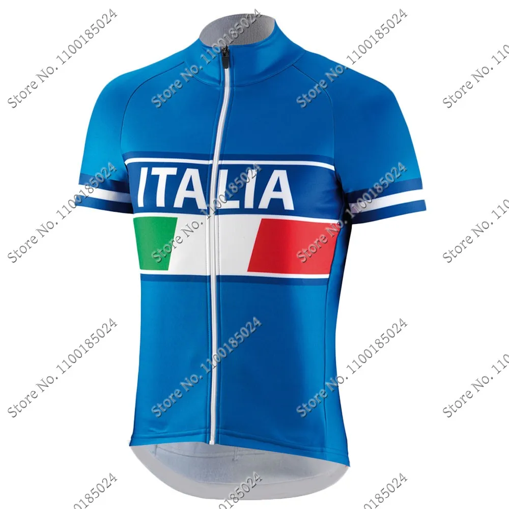 Maillot Italy National 2022 Team Cycling Jersey Set Italian Bicycle Clothing Road Bike Shirts Suit Bicycle Bib Shorts MTB Ropa