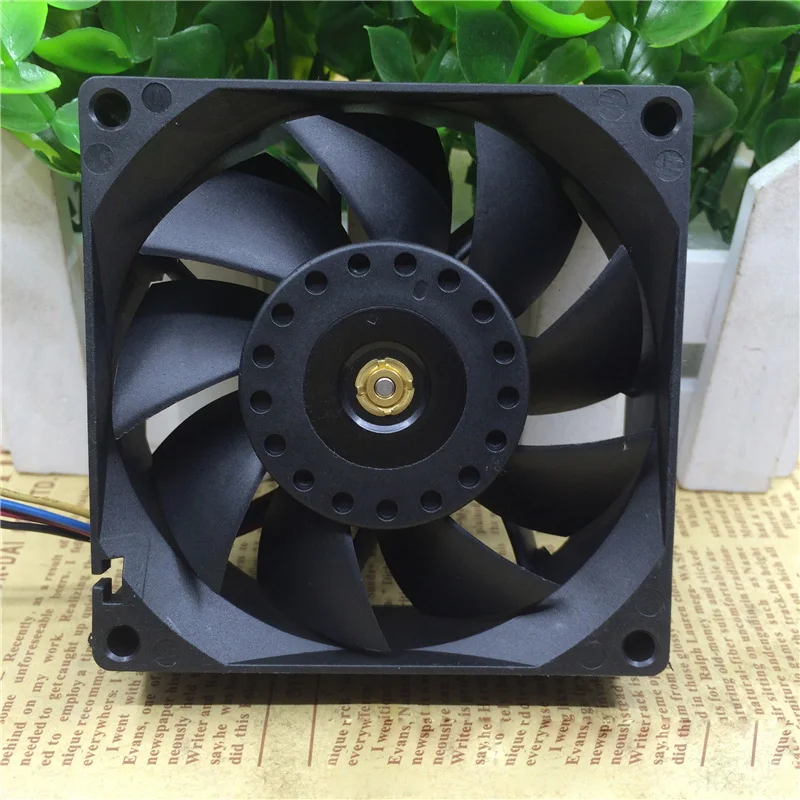 DELTA FFB0812EH 12V 0.80A 8CM 8025 PWM Double Ball Bearing 4-Wire Cooling Fan 5900RPM air blower