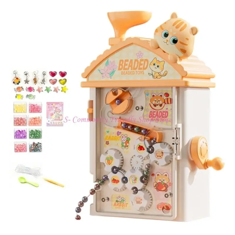 85AE Complete DIY Bracelet Making Set Automatic Bead Stringer For Children 400 Beads Craft Toy Educational