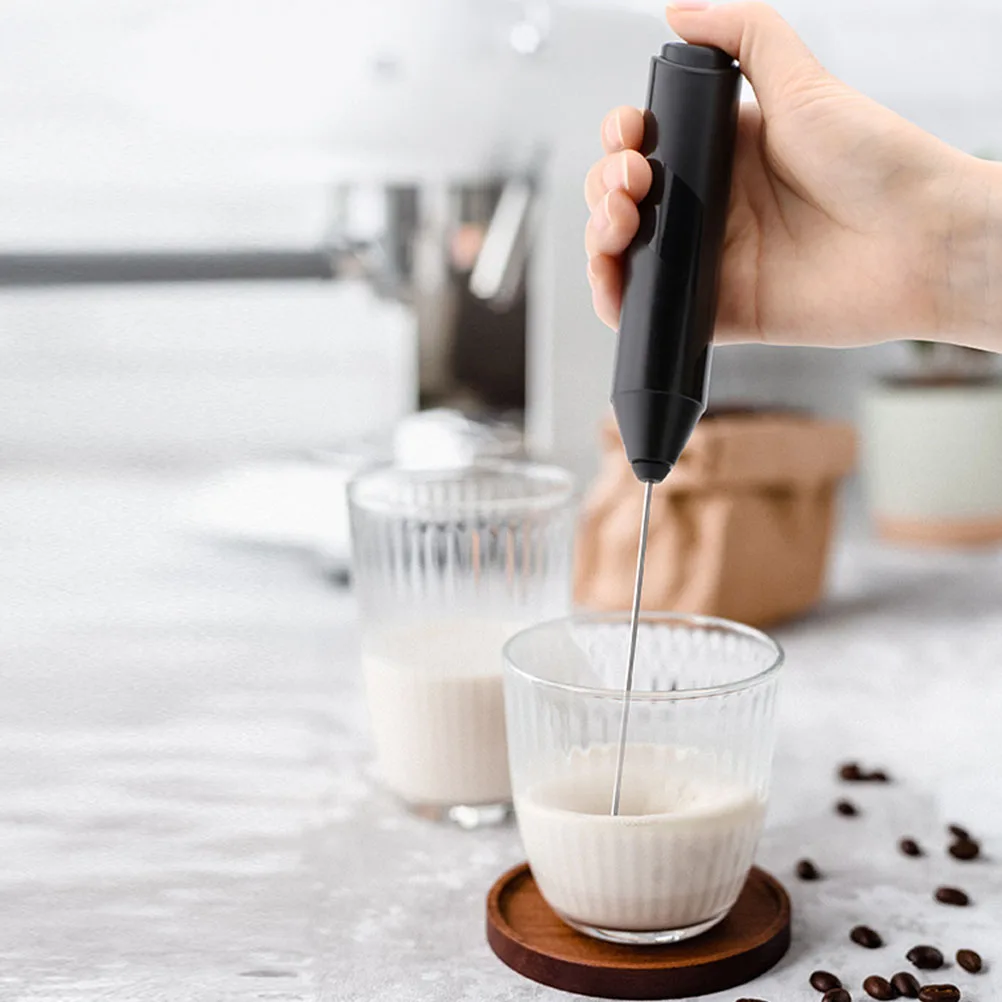 

1 set Electric Egg Handheld Mixer Black Portable Kitchen Gadget Whisk Kitchen Gadget ABS Steel Quiet