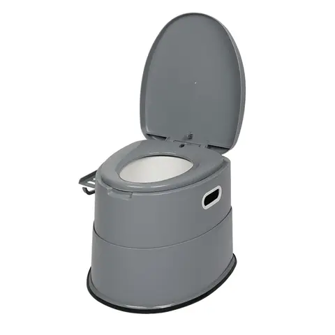 Portable Toilet for Camping Porta Potty with Detachable Inner Bucket Travel Toilet for Outdoor Camping Long Road Trip
