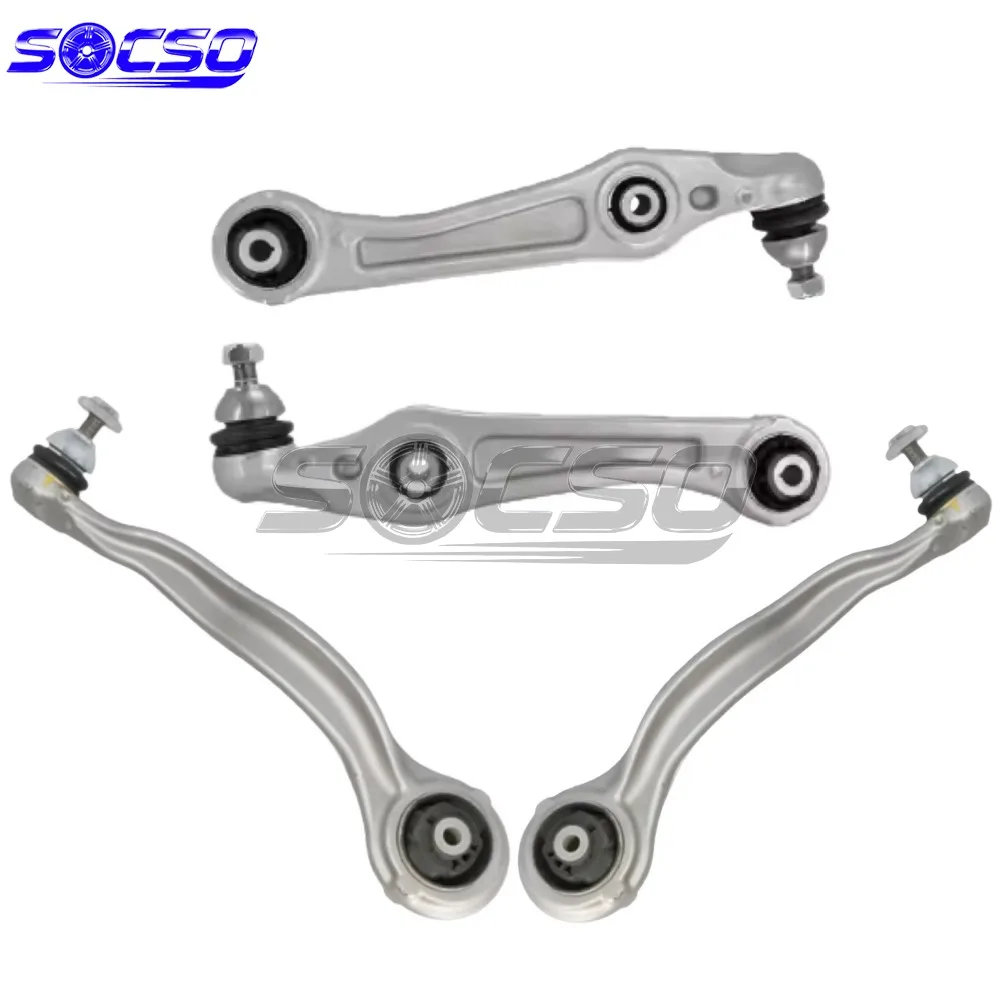 

4PCS Front Lower Straight Curved Control Arm Kit for Mercedes W206 C-class L and R 2063305102 2063308102 2063308202