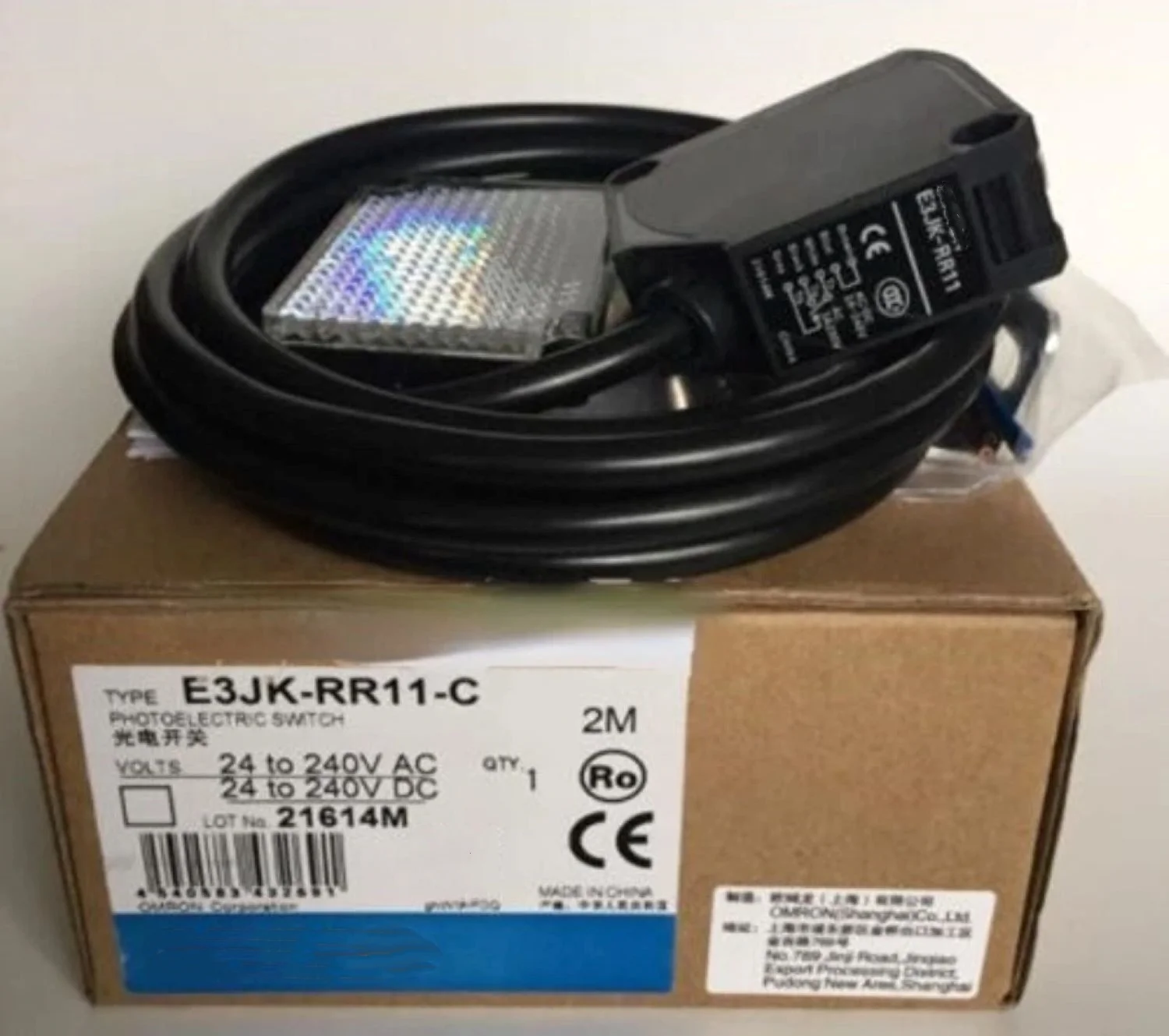Photoelectric Sensor, AC/DC power-free type E3JK-RR11-C 2M OMS E3JK7067C sensor