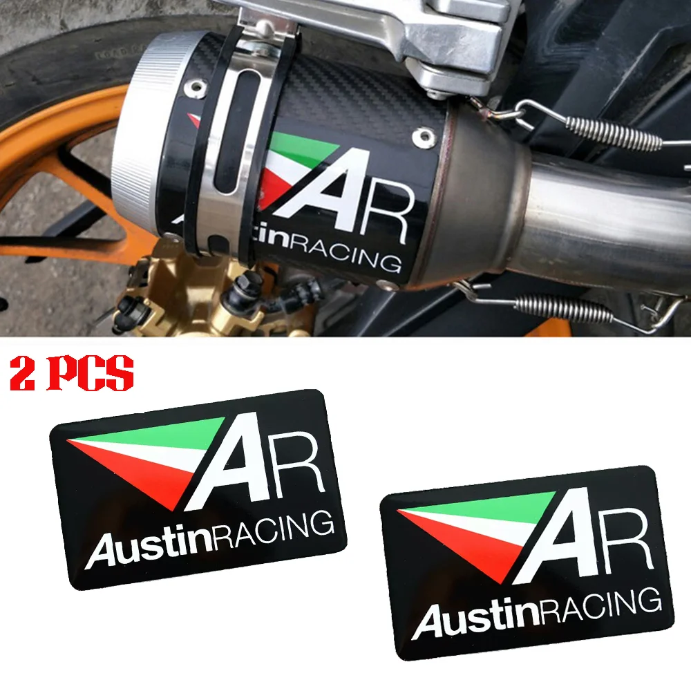 

For Austin Racing Exhaust Sticker Honda Kawasaki BMW Yamaha Aprilia KTM CFMOTO Motorcycle accessories DB Killer Escape 51MM 61MM