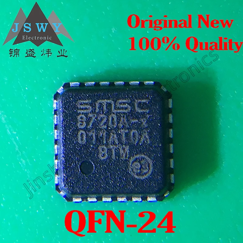 

(10/50 PCS) LAN8720AI-CP-TR LAN8720 QFN-24 100% Authentic Ethernet Physical Layer Transceiver Chip High Quality - In Stock