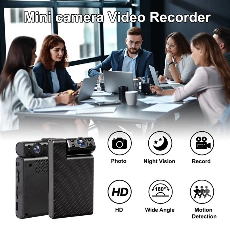 

B37B-180° Rotatable Lens Camera Convenient Recorder Camera HD Wifi Camera IR Night Vision Home Security Surveillance Cam