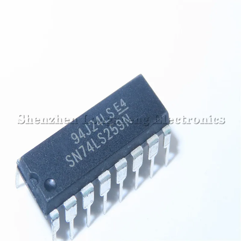 10PCS/LOT NEW SN74LS259N 74LS259 DIP-16 Logic chip integrated block IC In Stock