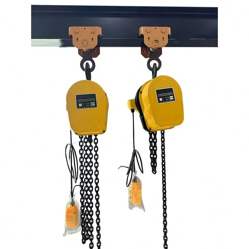 Low Price For Sale Portable Electric Crane Hoist 2T Hook Type Electric Chain Hoist