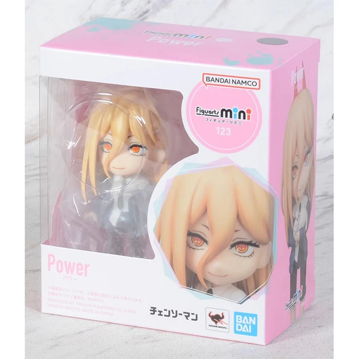 Bandai Figuarts Mini Fm 121 Chainsaw Man Power, Makima, Kobeni & Pochita-actiefiguren – op voorraad
