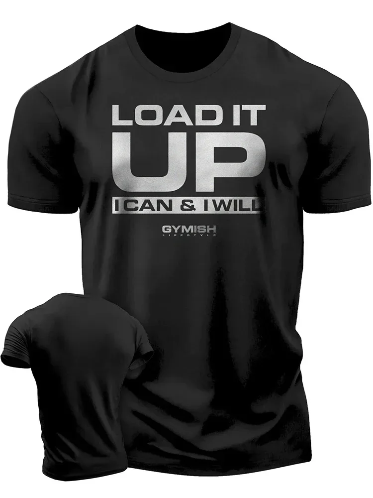 

3D printed recover fully workout T-shirt funny gym T-shirt high quality men's short sleeves muscle man tough guy T-shirt
