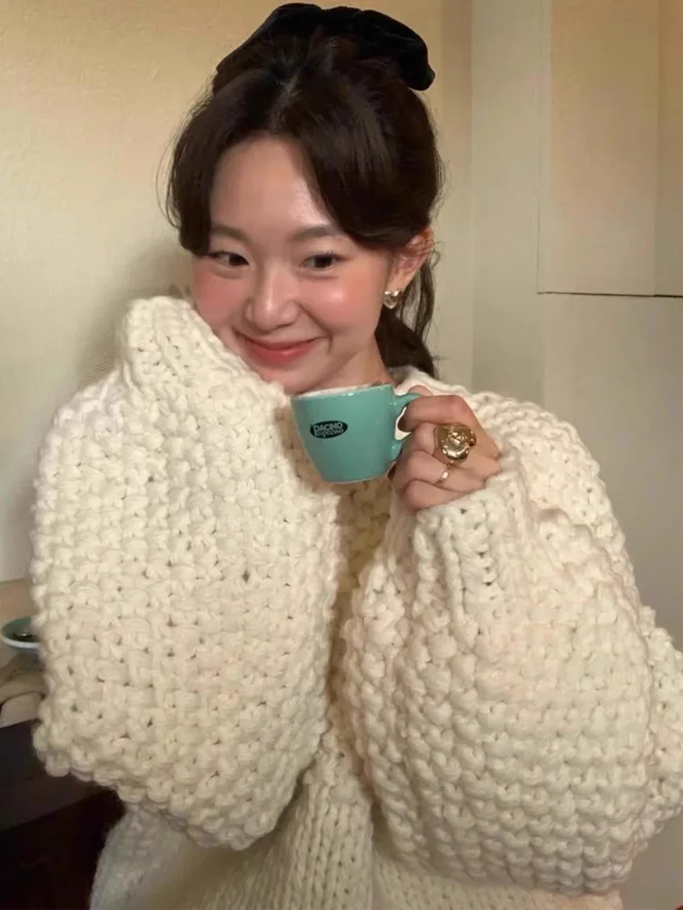 

Повседневный свободный женский вязаный свитер, круглый пуловер Ne, корейский весенний сезон, Новое поступление, универсальный пуловер для путешествий