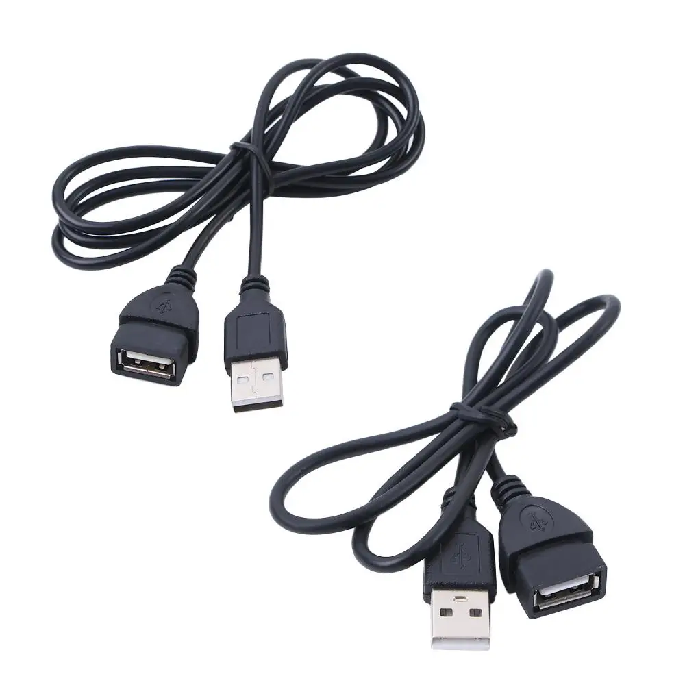 1m USB Extension Cable Super Speed USB 2.0 Cable Male to Female Data Sync USB 2.0 Extender Cord Extension Cable