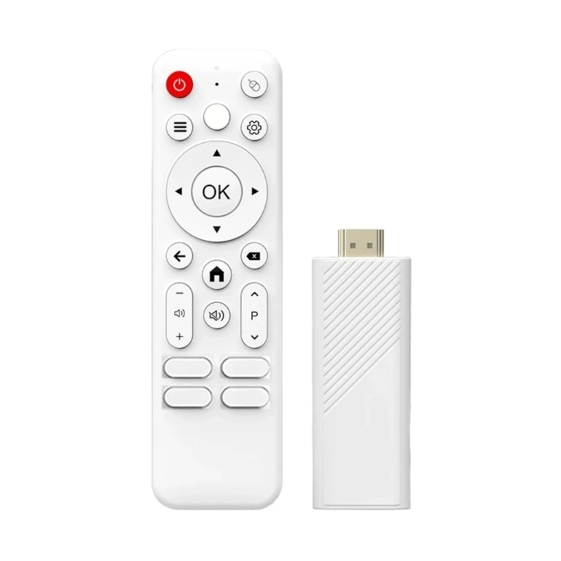 Wireless TV Media Stick with Video Output, Input-Device Pairing, Speaker Support and Included Handheld Controller