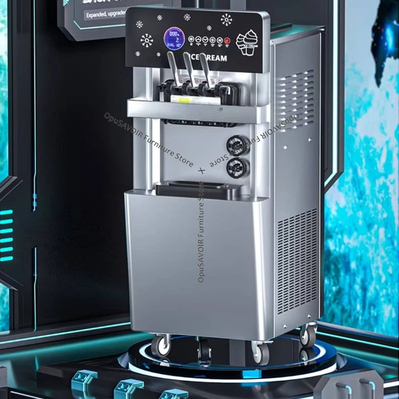 

Smart Touch Screen Commercial Ice Cream Machine | Automatic Soft Serve & Sundae Maker | Floor Standing Gelato Machine JT40