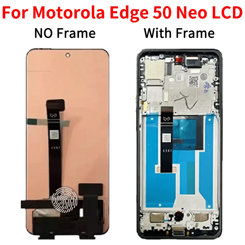 Wyświetlacz do Edge50 Neo XT2409-1, wyświetlacz LCD z ekranem dotykowym do Motorola Edge30 Neo XT2245-1, ekran dotykowy do Moto Edge40 Neo XT2307-1. — zdjęcie produktu 4