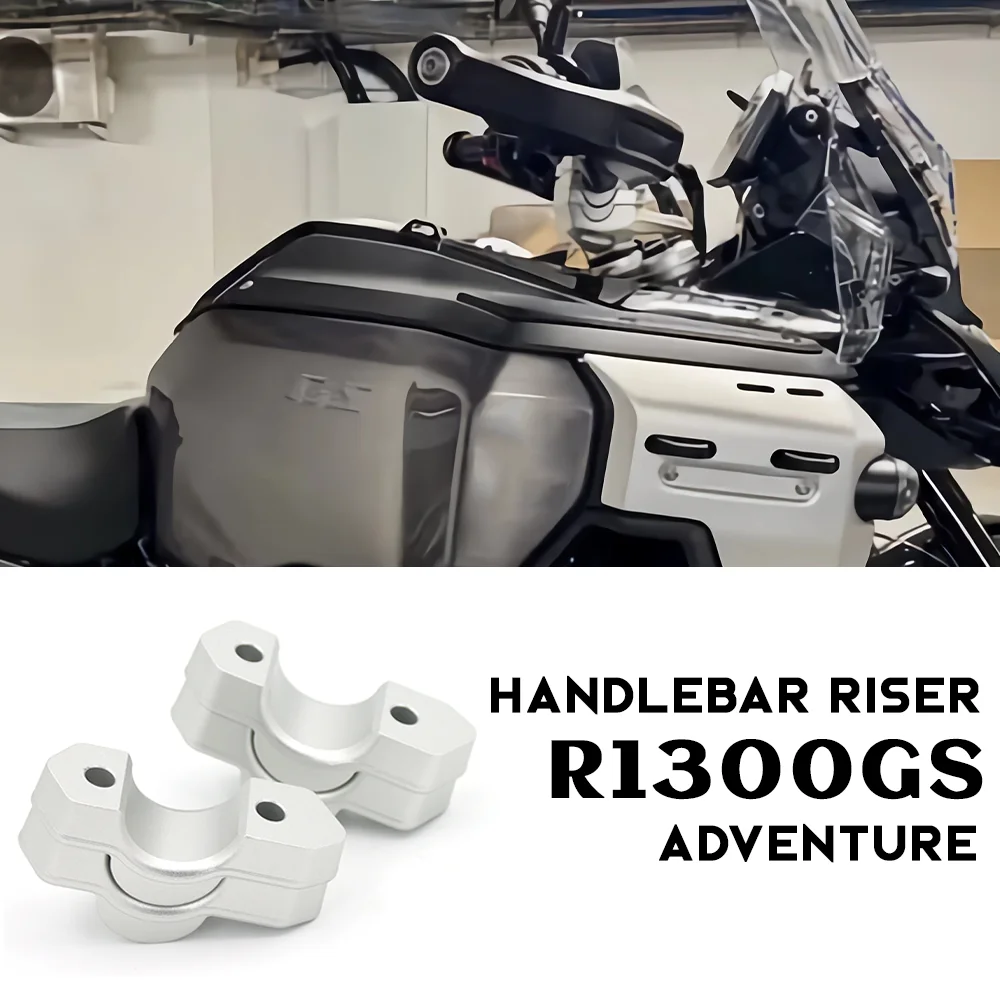 R1300GS Adventure Motorcycle Handlebar Riser for BMW R 1300 GS ADV Lifting Handlebar Clamp Extend Adapter R1300GSA GSA1300 R1300