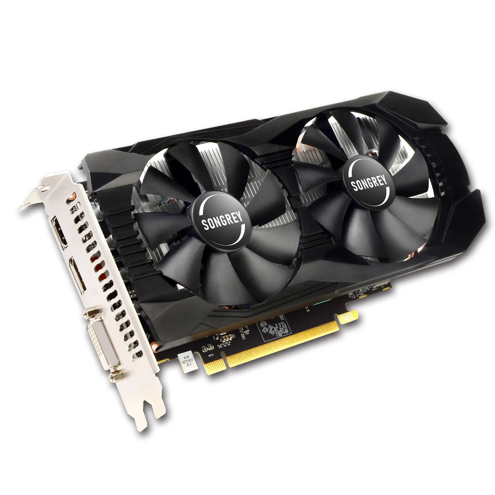 SONGREY-tarjeta gráfica RX 580, 8GB, 2048SP, 256bit, GDDR5, GPU, tarjeta de vídeo para minería, RX580, 8G, garantía para juegos de ordenador