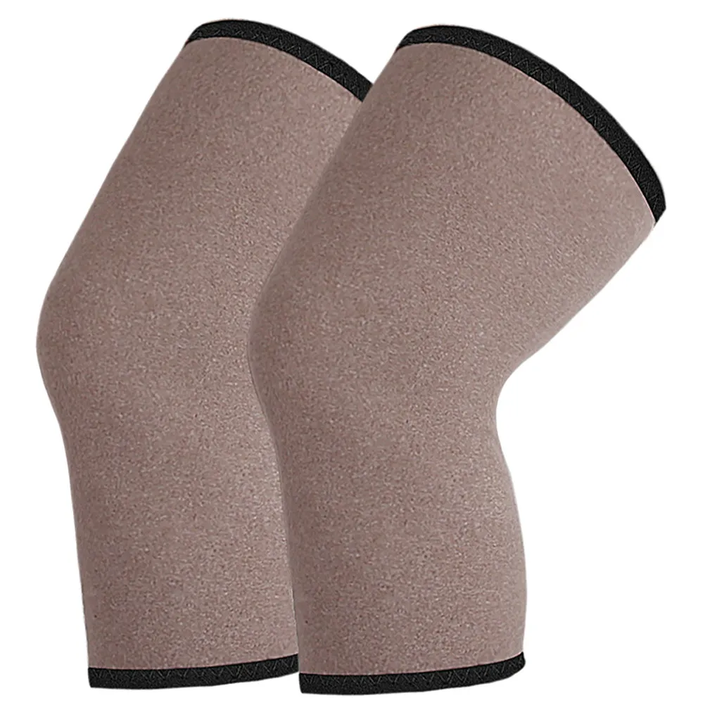 1Pair Knee Protector Insulated Knee Warmer Winter Thermal Brace for Outdoor Sports Fitness Cycling Exercise Winter Warm Cover