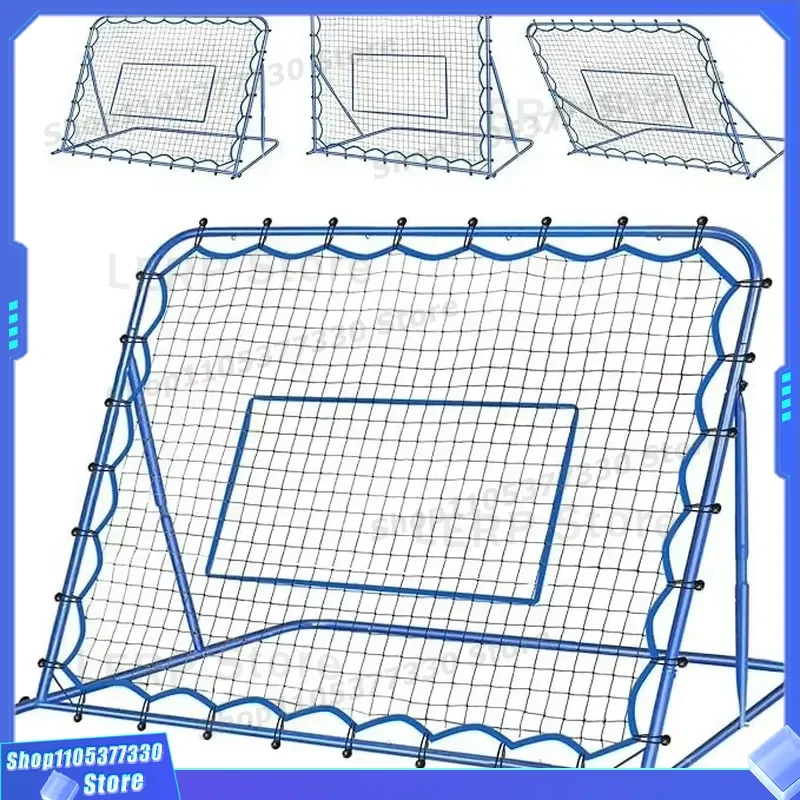 Portable Adjustable Angle Football Basketball Net Training Equipment for Soccer Practice Portable Sports Gear for Athletes