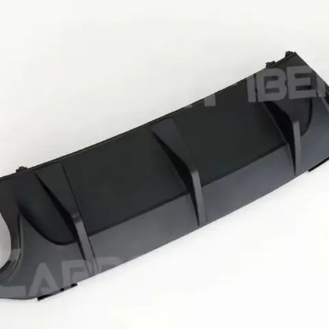 

Rear Bumper Diffuser Lip Spoiler for Mercedes Benz C Class W204 C63 AMG 2012 2013 2014 ABS Black Car Tuning Accessories