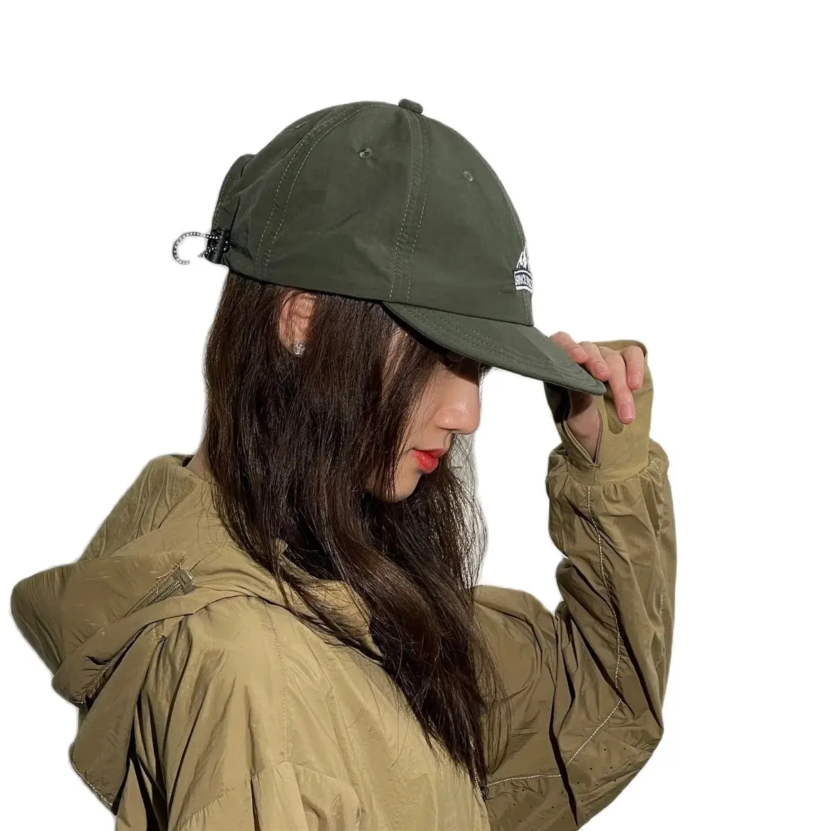 

Workwear Short Brim Drawstring Soft Top Duck Tongue Fishing Hat Summer Outdoor Camping Mountaineering Sun Hat Outdoor Equipment