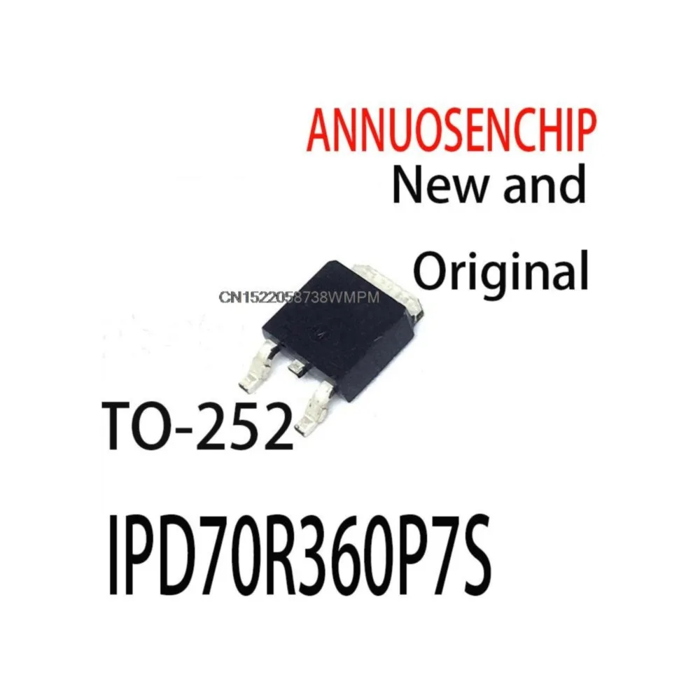 50PCS New and Original  TO-252 70S360P7 MOS FET DPAK 100% imports new original and in stock IPD70R360P7S