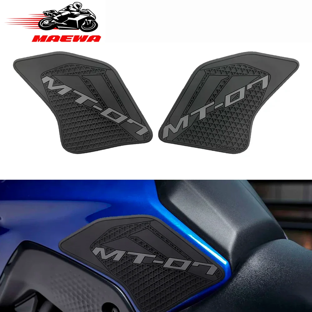 

For Yamaha MT-07 2021-2024 Motorcycle Fuel Tank Knee Pad Sticker Motorcycle protection