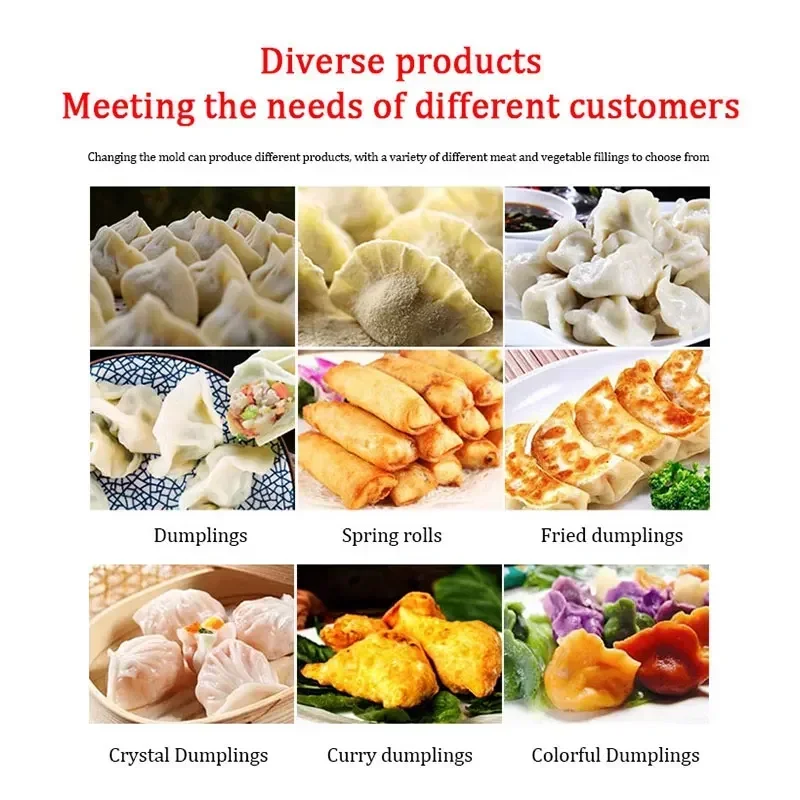 آلة صنع الزلابية المصنوعة من الفولاذ المقاوم للصدأ آلة صنع السمبوسك إمبانادا التجارية #6