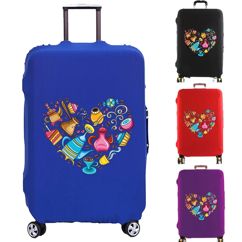 

Container Printing Luggage Cover Suitcase Protector Thicker Elastic Dust Covering for 18-32 Inch Trolley Case Travel Accessories