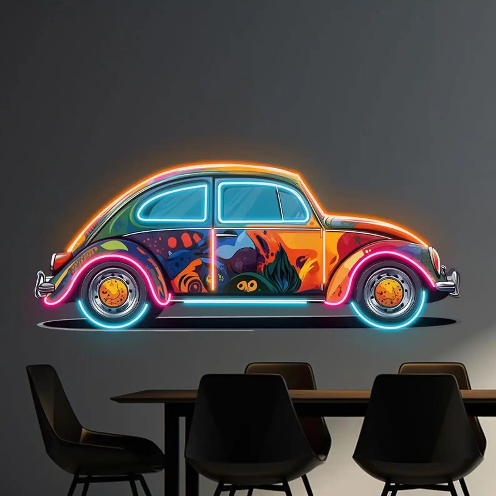 

Car Custom Neon Sign Car Neon Garage Decor Wall Hangings Boys Room Decor Sign Birthday Gift for Car Lovers Night Neon