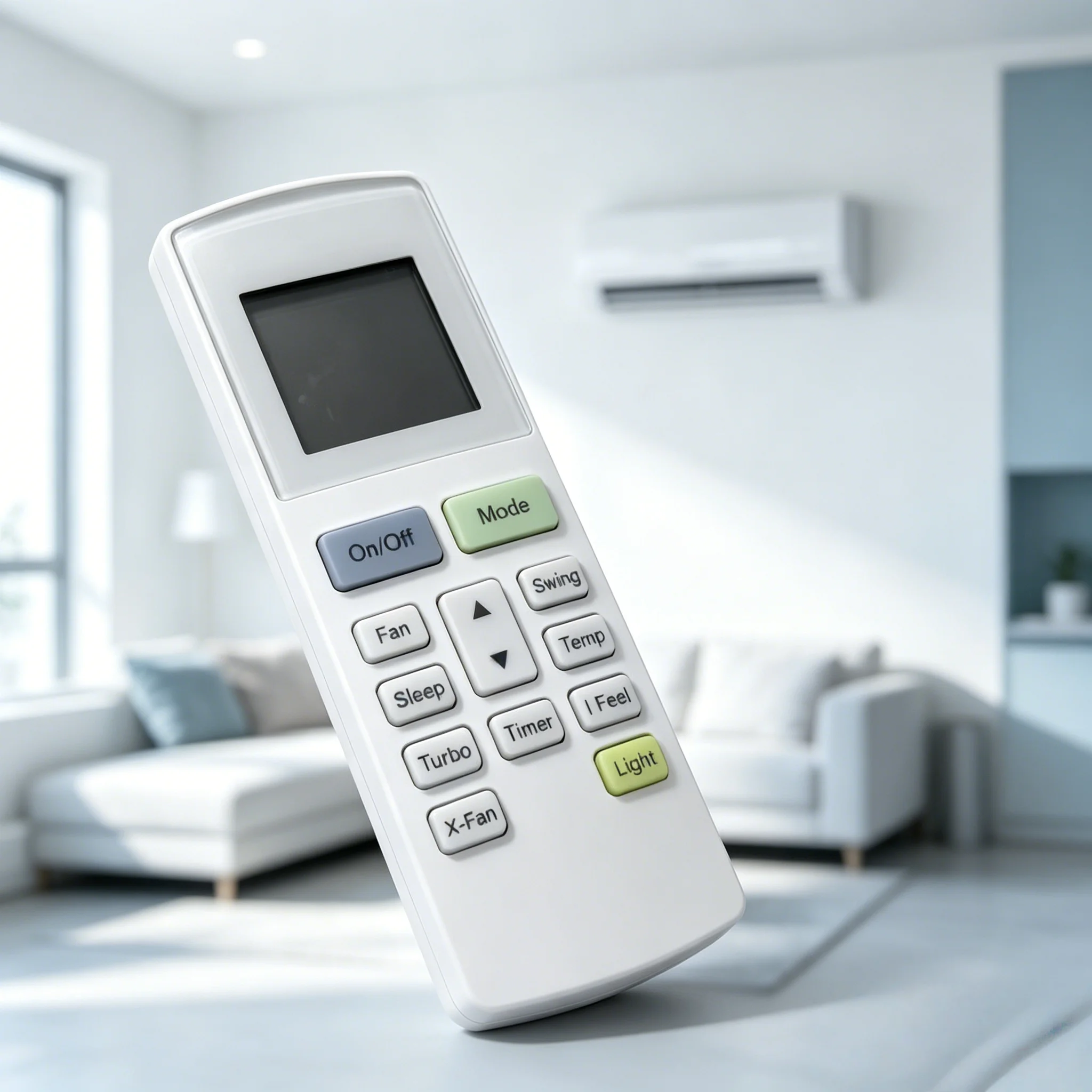 YAW1F Aircon Remote, seamless model matching, durable and budget-friendly for regular indoor operation