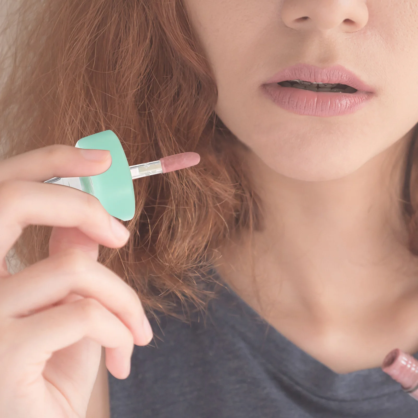 

10Pcs Lip Oil Bottles Portable Transparent Containers Feeding Bottle Shape Leak Proof DIY Lip Gloss Tubes for Travel